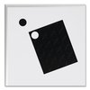 U Brands Heavy-Duty Board Magnets, Circles, Black, 0.75in, PK20 5146U0-120